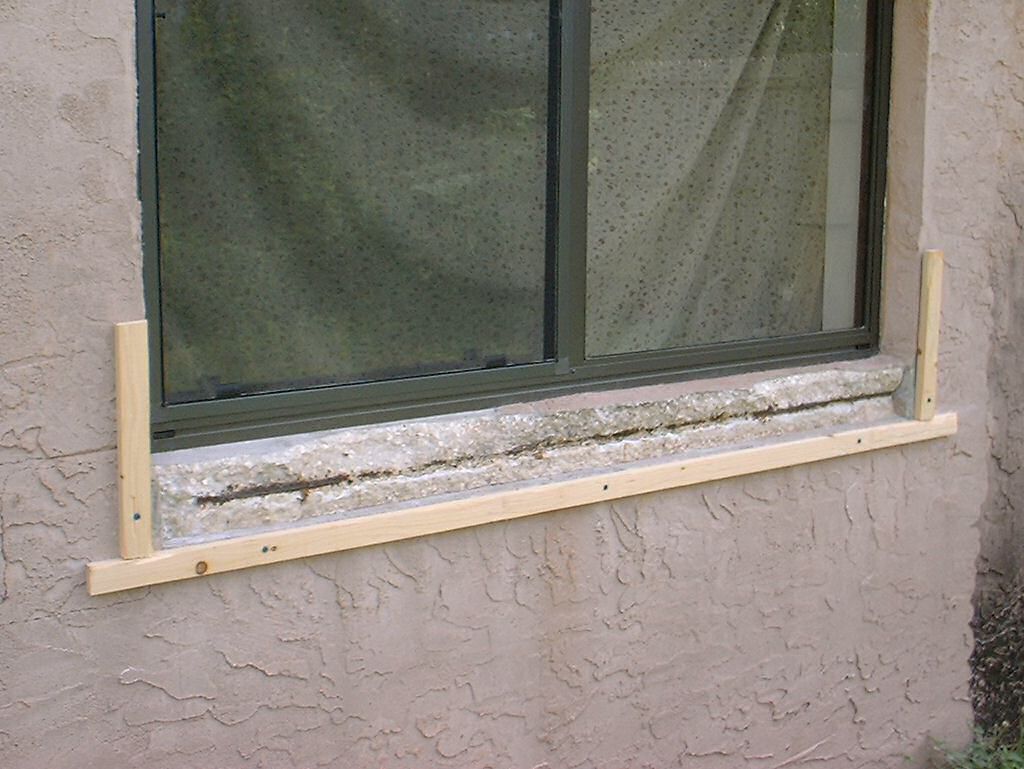 Concrete Window Sill