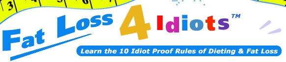 Fat Loss 4 Idiots website banner