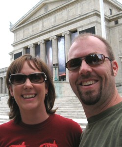 [Kurt Leucht and Samantha Leucht 10 year anniversary Chicago trip photo]