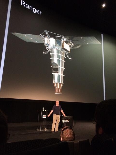 03-Russ Olsen closing with an inspiring keynote about the moon race