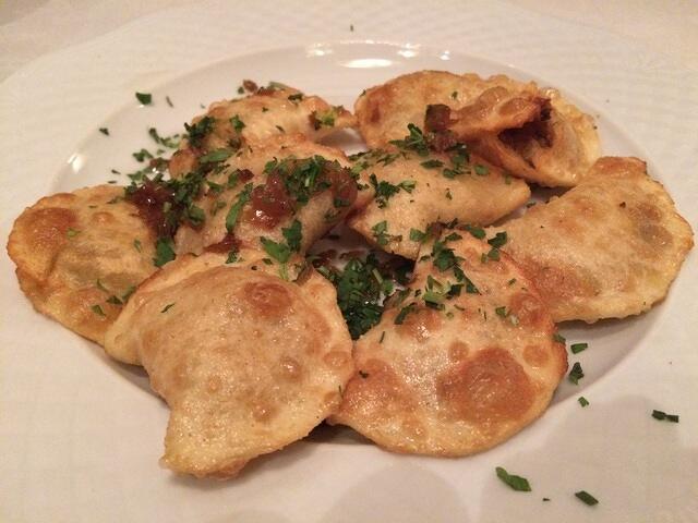 22-sauerkraut and mushroom perogies