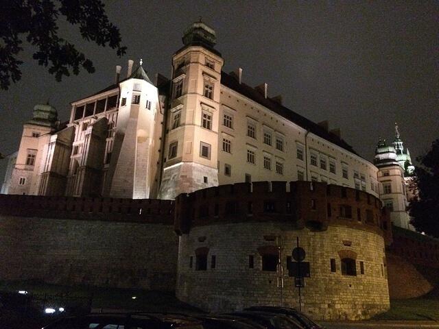 03-Wawel Castle at night