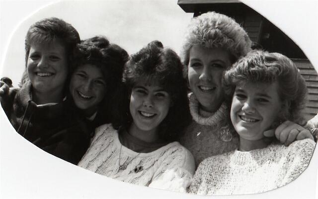 Gals hanging out - from Robyn Joos private photo collection