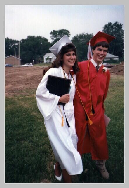 Jenny and Greg graduation - from Jenny Barrick private photo collection