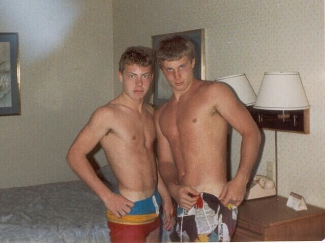 Kurt and Paul Spring Break - From Frank Lockenour private collection