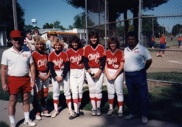Softball - from Robyn Joos private photo collection