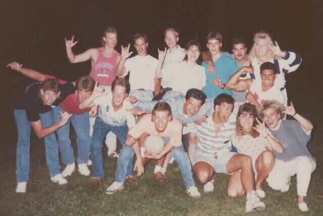 Two year reunion party maybe - From Frank Lockenour private collection