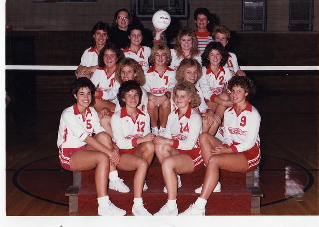 Volleyball - From Michelle Young private photo collection