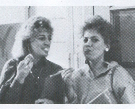 Michelle Young and Kristy Parmele
