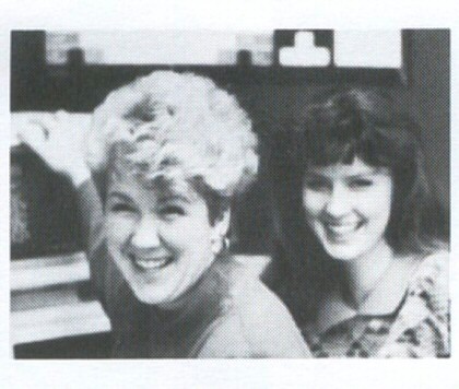 Paula Scheuermann and Sally Somers