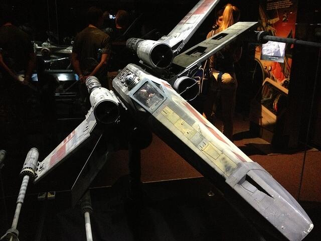 03 - large x-wing model