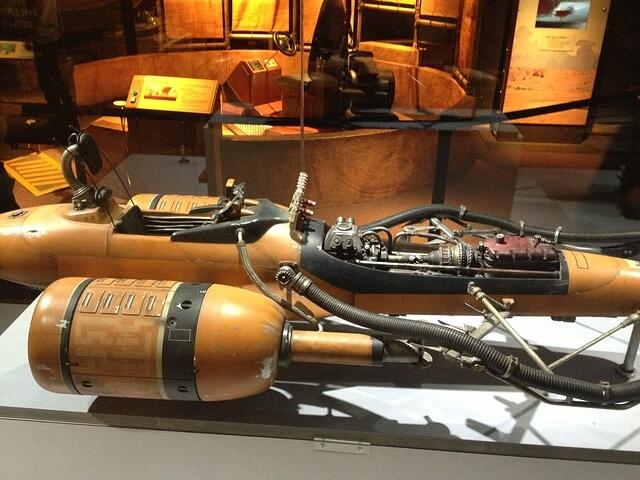 10 - detail of pod racer model