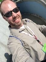 02-me getting some sun outside to help cope with jetlag