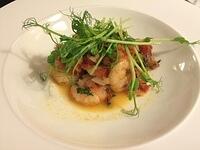 13-room service-shrimp with garlic and chlli