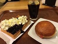 26 waffle and filled donut