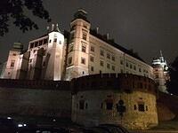 03-Wawel Castle at night