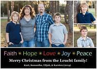 2014 Digital Christmas Card posted on Facebook