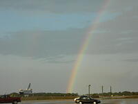 rainbow at KSC