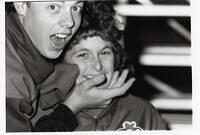 Being silly - from Robyn Joos private photo collection