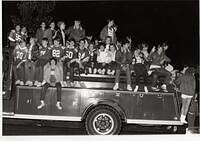 Football team homecoming parade - from Robyn Joos private photo collection