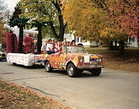 Homecoming Float 2 - from Sally Somers private photo collection