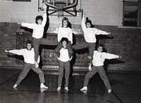 JV cheerleading squad - from Robyn Joos private photo collection