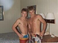Kurt and Paul Spring Break - From Frank Lockenour private collection