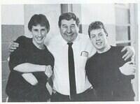 Joe Gosnell and Principal Joe Bratcher and Kurt Leucht